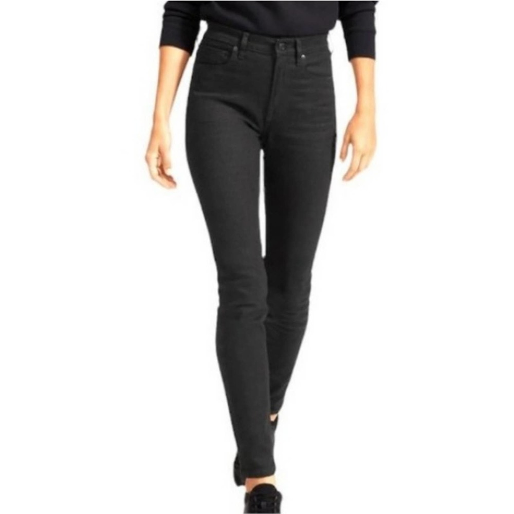 Everlane Women's Black Denim High Rise Skinny Jeans Size 28